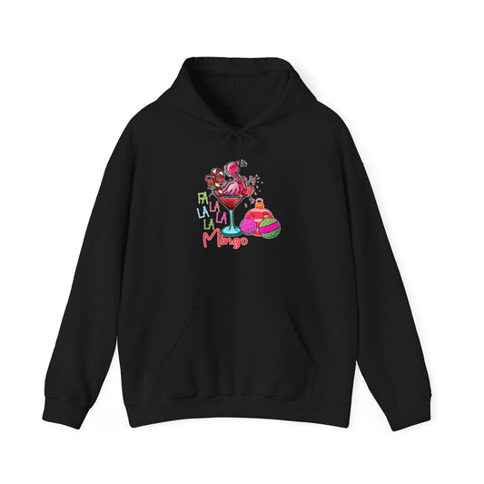 Fa La La Mingo Flamingo Christmas Tropical Holiday Shirt — Hoodie